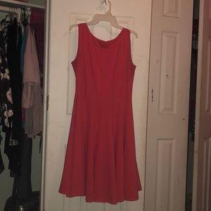 Strapless Pink Dress